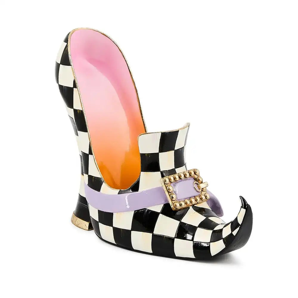 Trick or Treat Witch's Shoe Figurine