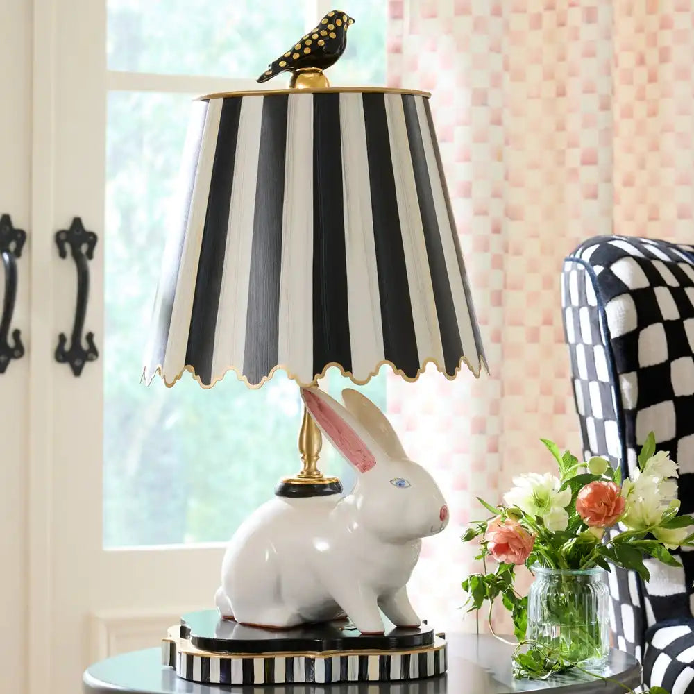 Rabbit Warren Ceramic Tall Table Lamp