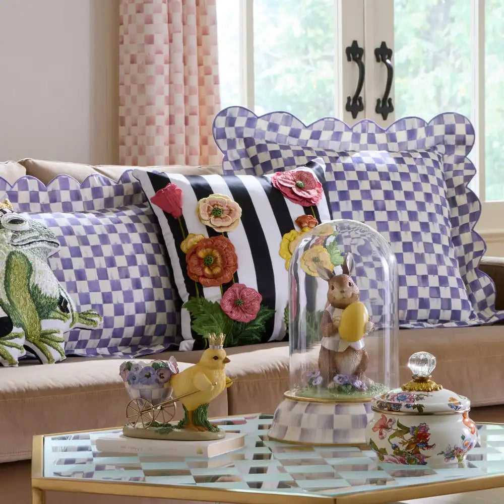 Spring Bouquet Throw Pillow