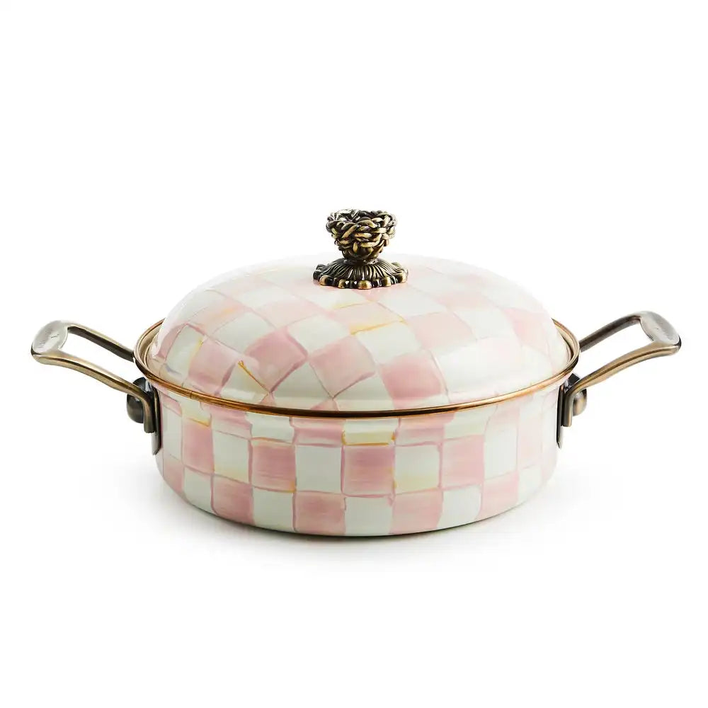 Rosy Check 3 Qt. Casserole