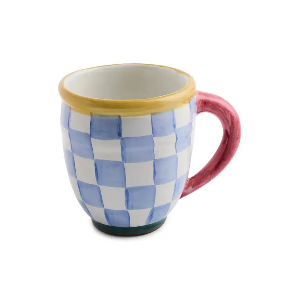 Check Mate Mug Blue