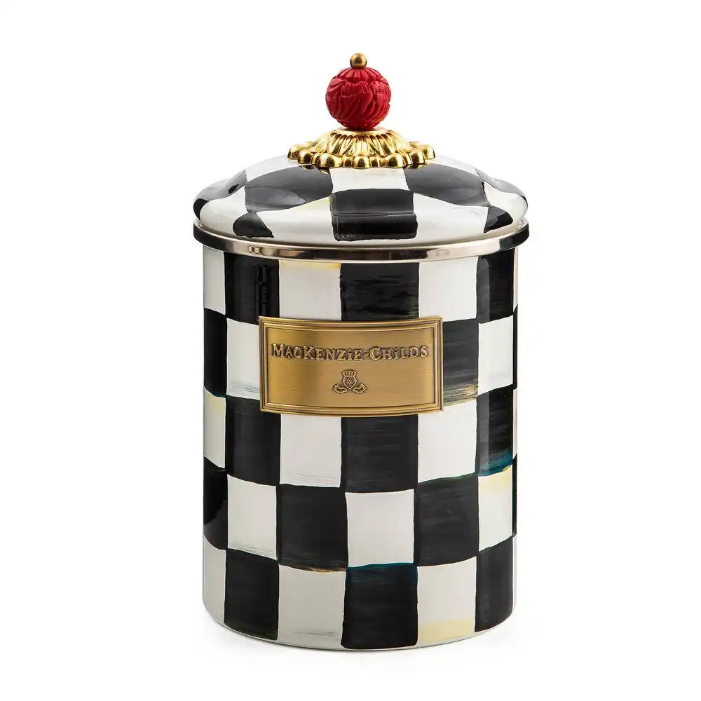 Courtly Check Medium Canister