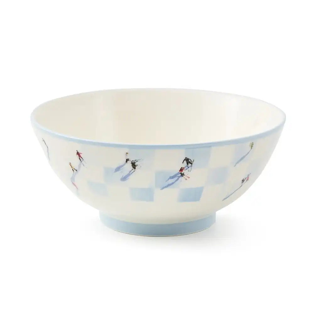 Gray Malin Ski Holiday Serving Bowl