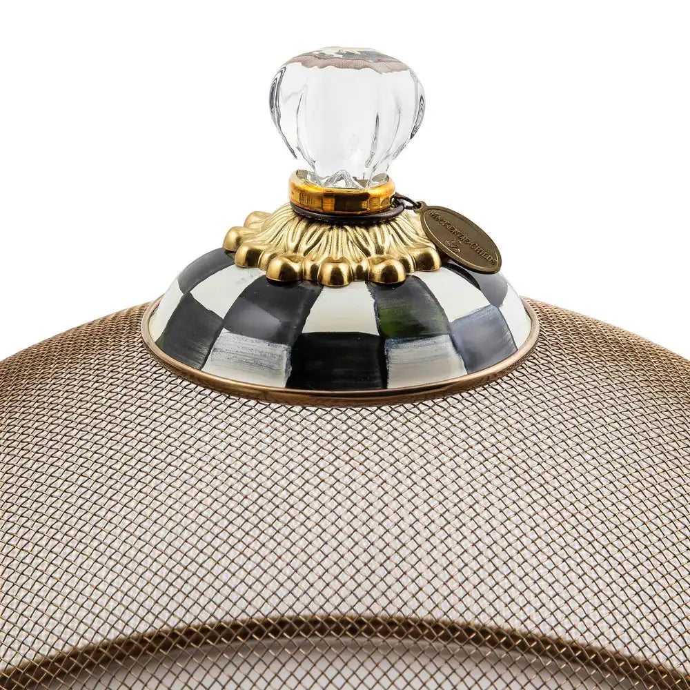 Courtly Check Large Mesh Dome